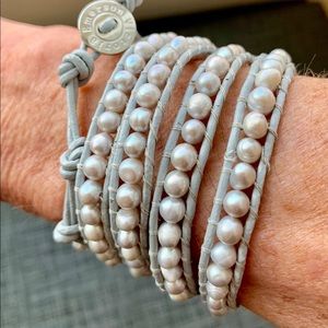 Victoria Emerson Freshwater Pearl Wrap Bracelet